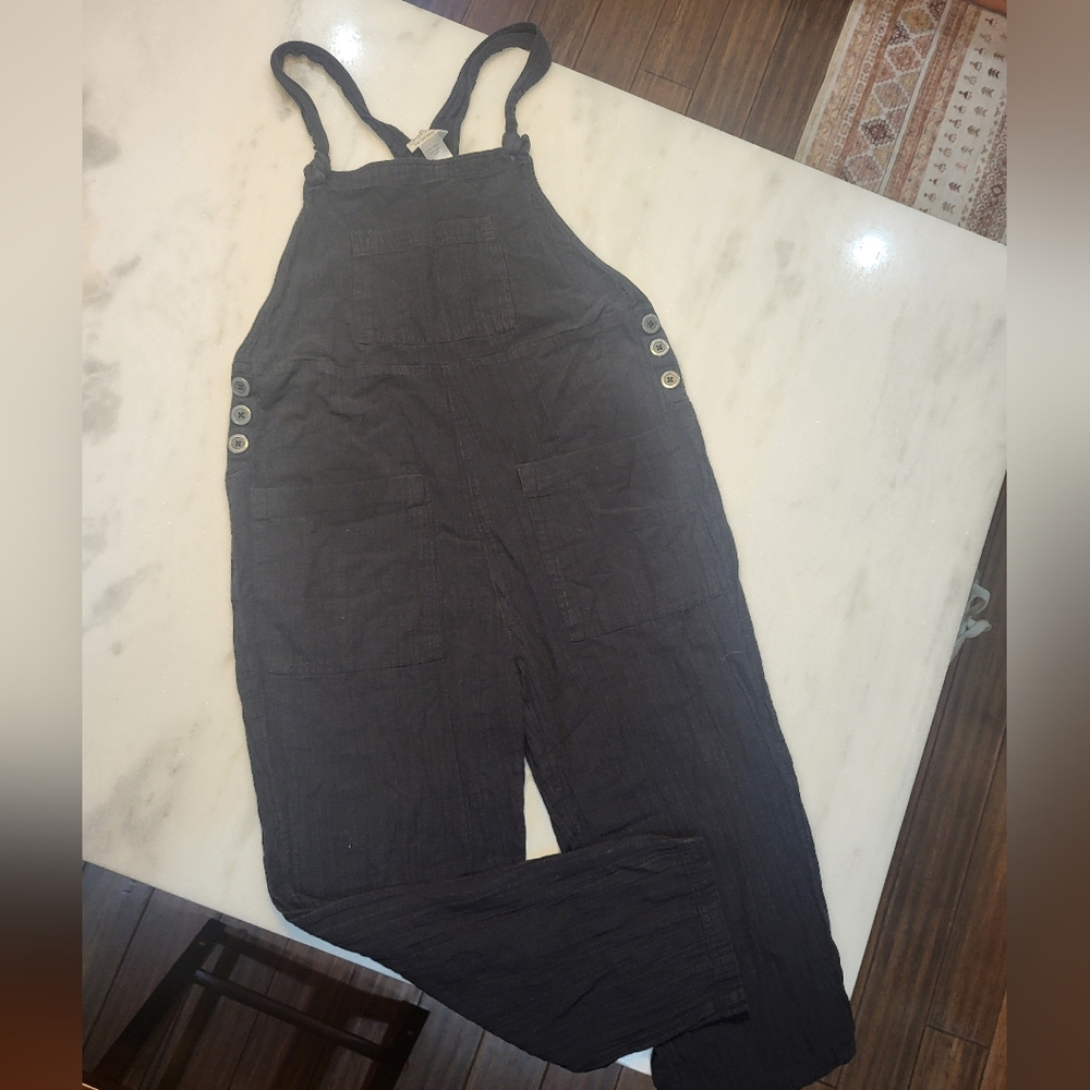 L Space Cotton Muslin Overalls
